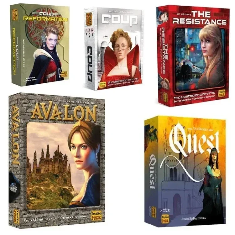 Board Game Bang - Gra planszowa The Resistance Avalon Coup