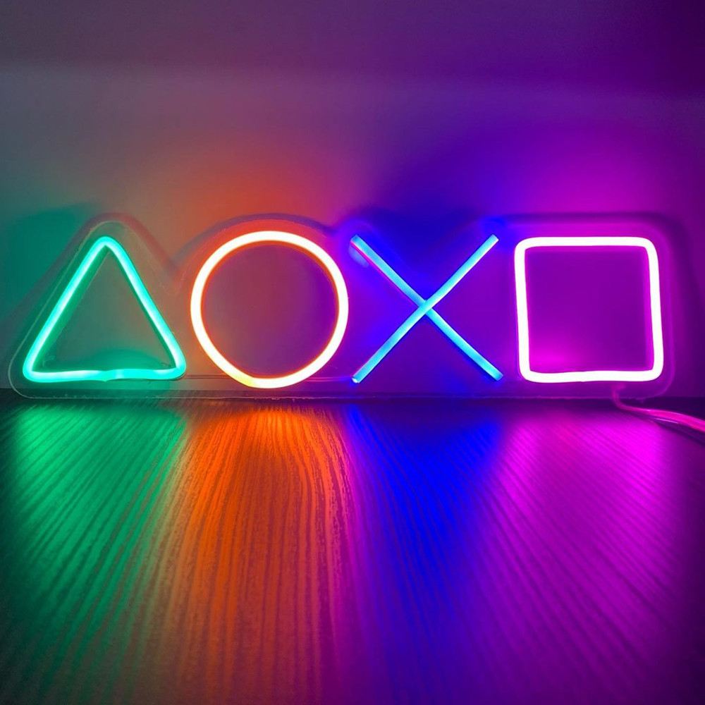 Board Game Store - Neon LED Światła Kreatywne dekoracje ścienne