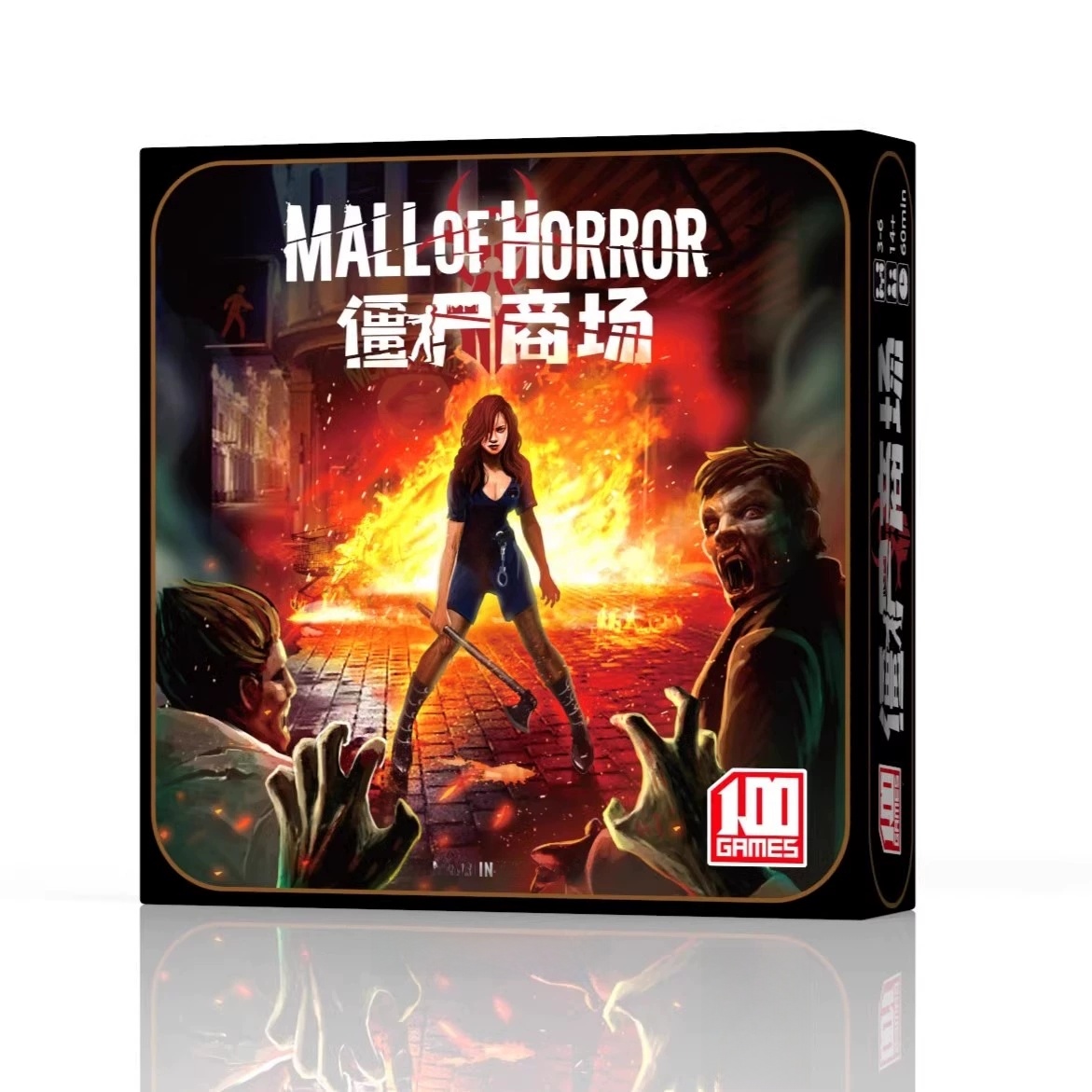 Board Game Zombie Survival - Chińska gra planszowa Zombie Siege, gra