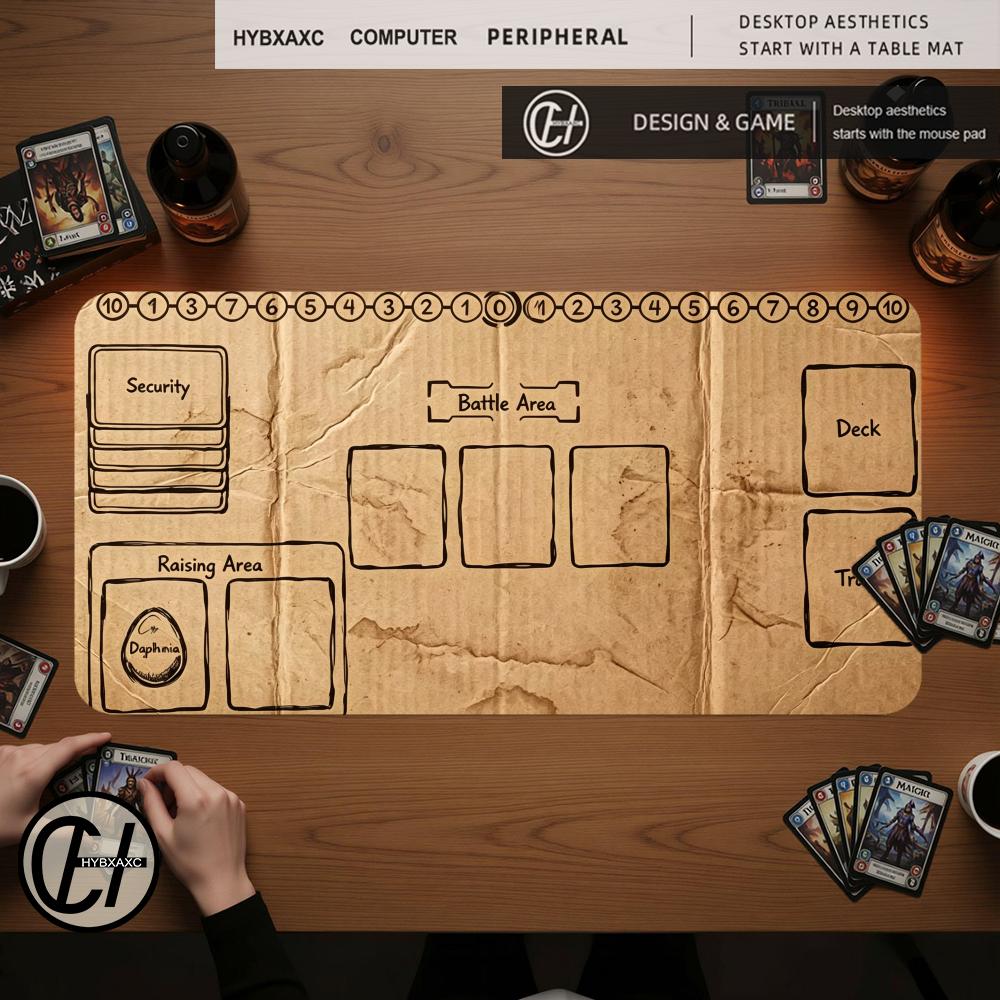 Board Game Zone - Podkładka pod mysz HYBXAXC, kartonowa mata