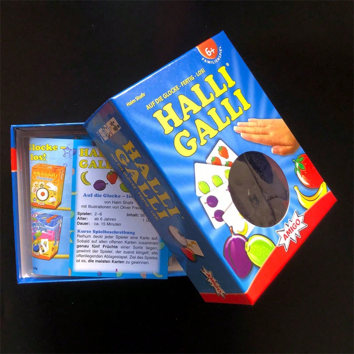 Board Game Name - 1 Gra karciana Halli Galli dla