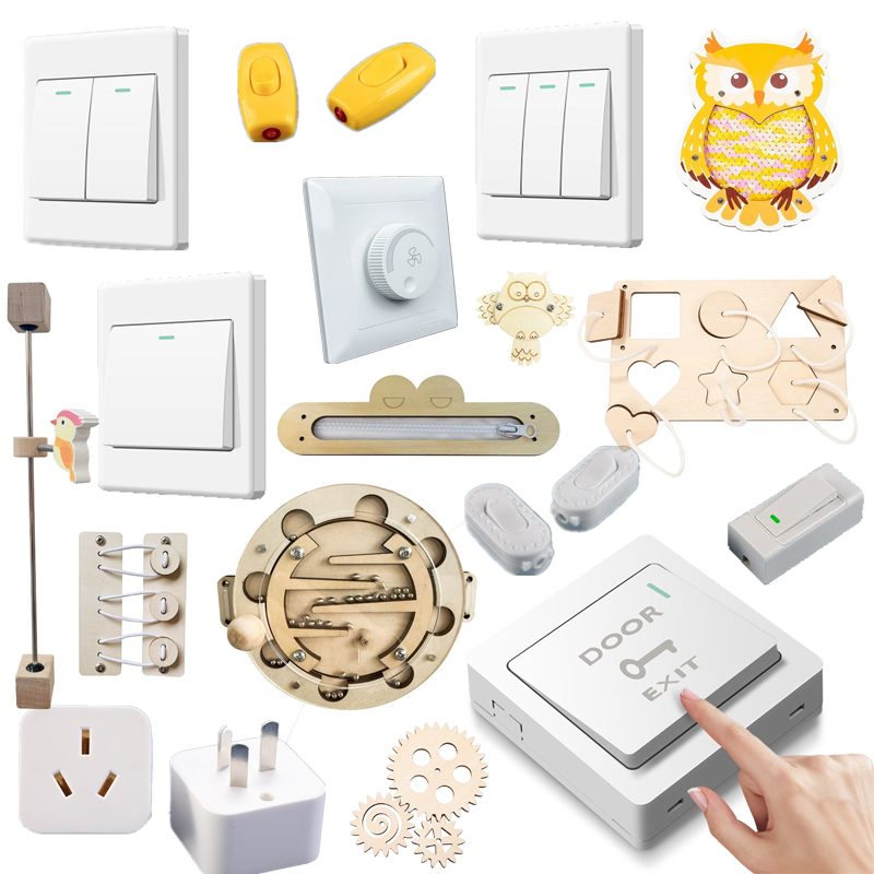 Board Game Idea - Akcesoria do tablic Montessori w stylu
