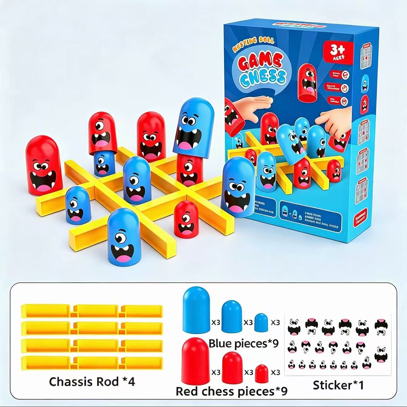 Board Game Idea - Gra w kółko-nakółko z kubeczkami do