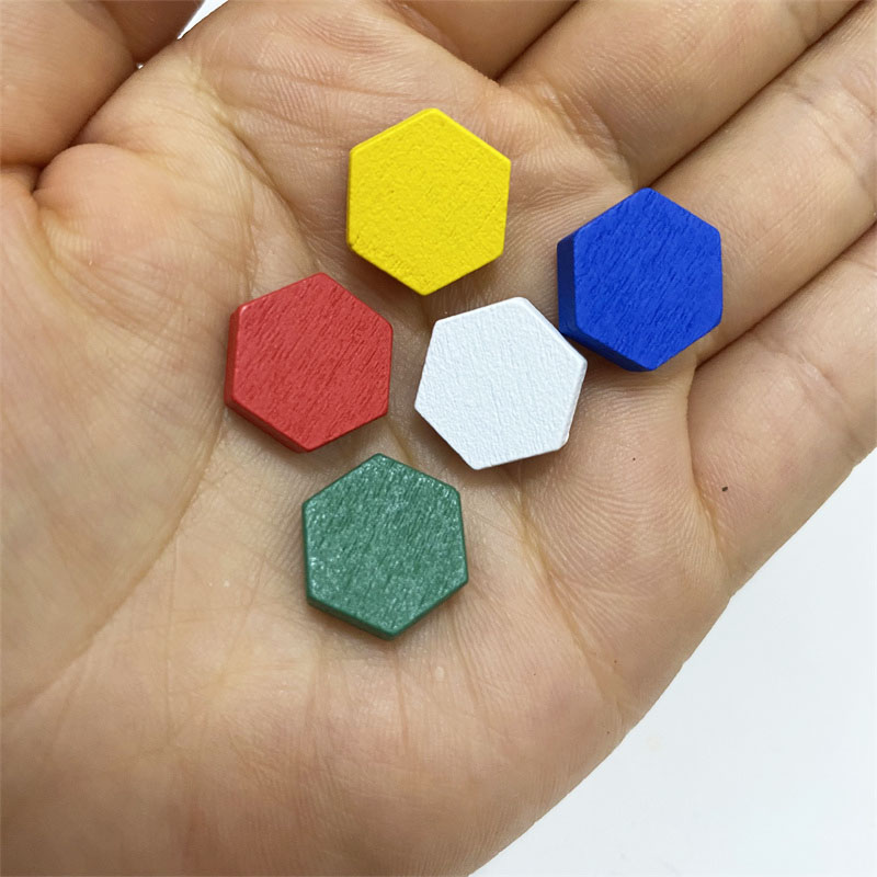 50 sztuk drewnianych sześcioką – Board Game Impostor recenzja i cena