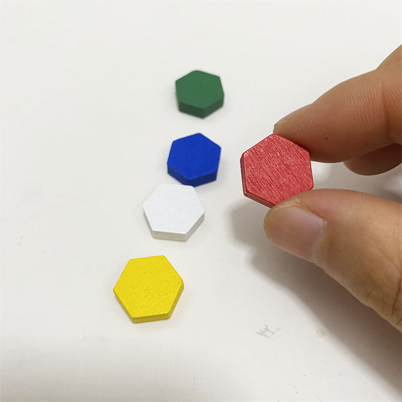 50 sztuk drewnianych sześcioką – Board Game Impostor recenzja i cena