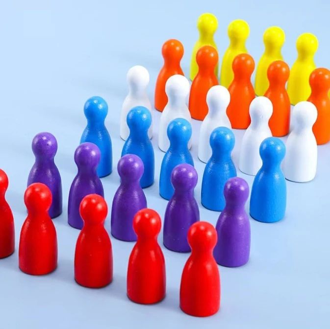 100 szt. Kolorowych Drewnianyc – Board Game Impostor recenzja i cena