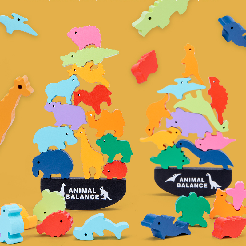 Montessori Drewniane Klocki Ba – Board Game Idea recenzja i cena