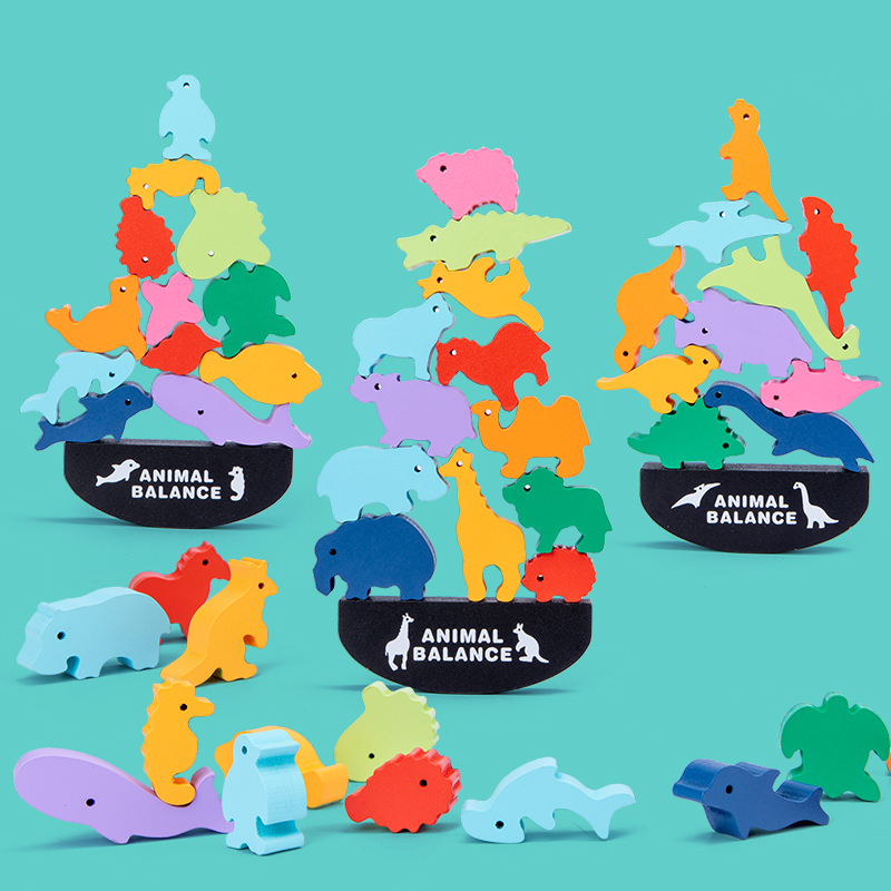 Montessori Drewniane Klocki Ba – Board Game Idea recenzja i cena