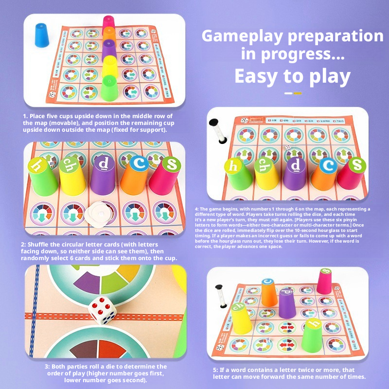 Gra planszowa dla dzieci z chi – Board Game Word recenzja i cena