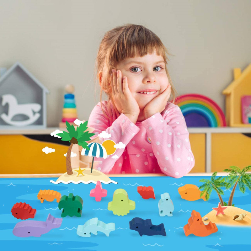 Nowe dzieci Montessori drewnia – Board Game Word recenzja i cena