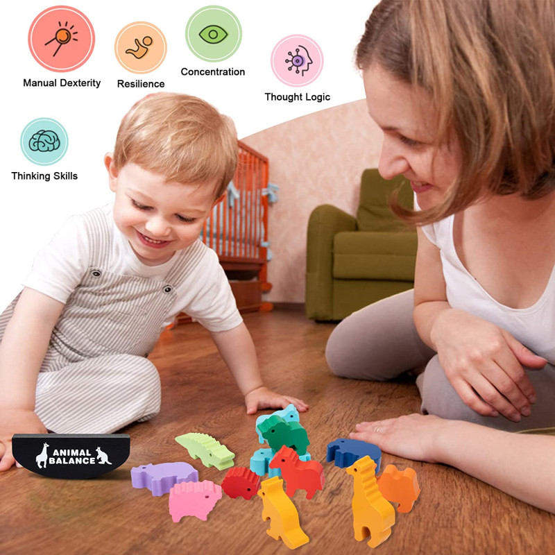 Nowe dzieci Montessori drewnia – Board Game Word recenzja i cena