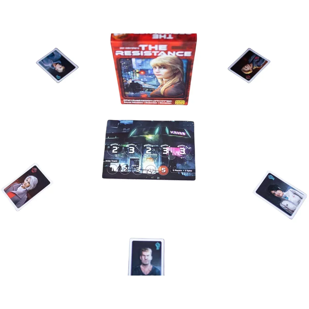 Gra planszowa The Resistance A – Board Game Bang recenzja i cena