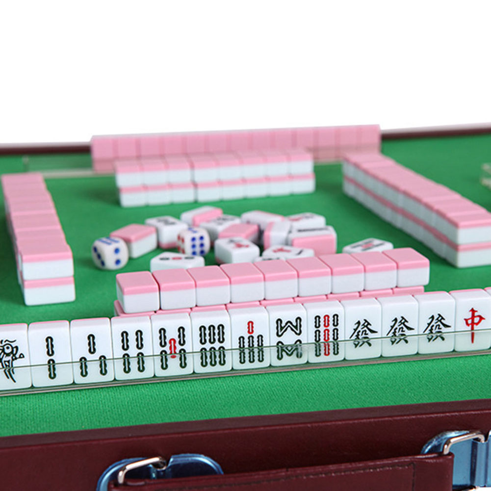 Przenośny Mini Zestaw Mahjong  – Board Game Name recenzja i cena