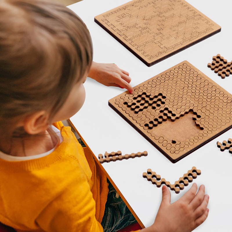Niemożliwe drewniane puzzle IQ – Board Game Name recenzja i cena