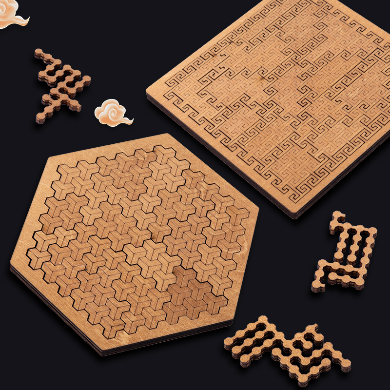 Niemożliwe drewniane puzzle IQ – Board Game Name recenzja i cena