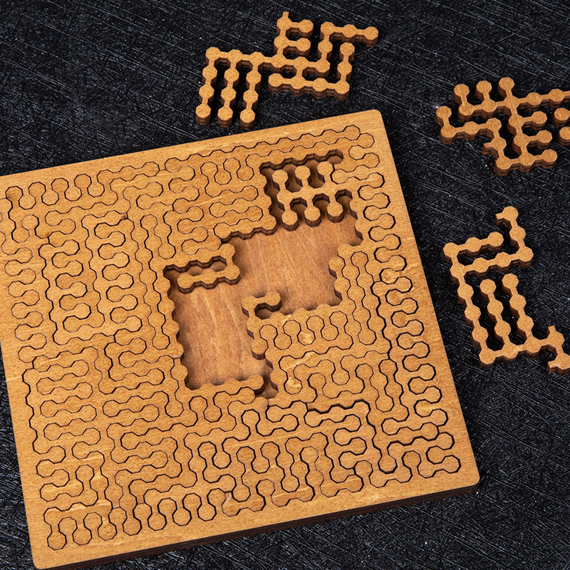 Niemożliwe drewniane puzzle IQ – Board Game Name recenzja i cena