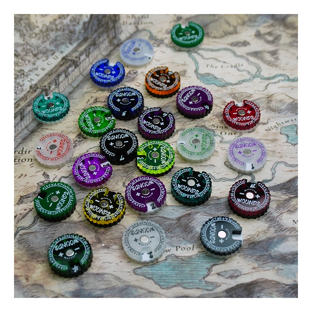 20mm Wounds Tracker 1 zestaw/J – Game Token Counter recenzja i cena