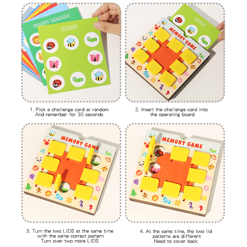 Drewniana gra w szachy pamięci – Board Game Word recenzja i cena