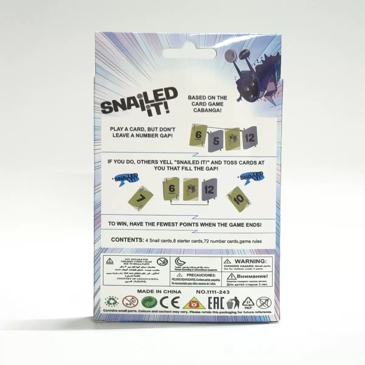 Karty do gry Snailed it, gra p – Board Game Root recenzja i cena