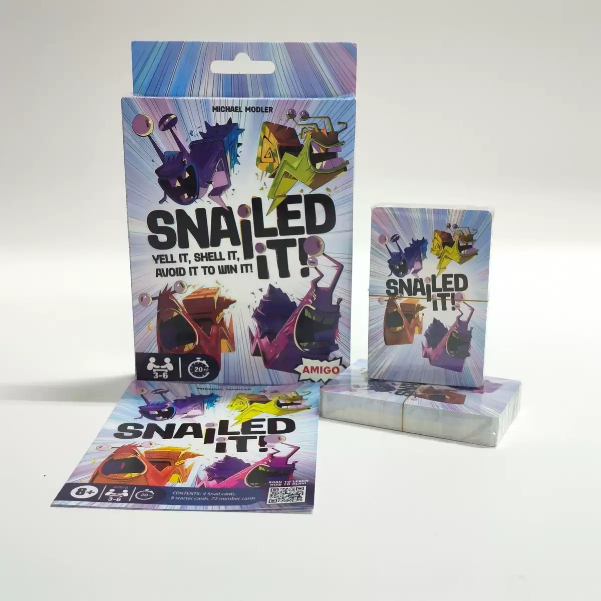 Karty do gry Snailed it, gra p – Board Game Root recenzja i cena